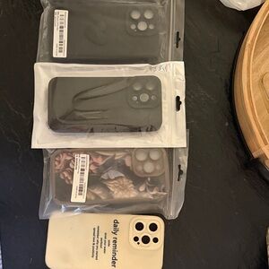 Daily Reminder Cream iPhone Case - Protective Soft Cover iPhone 14 Pro Max